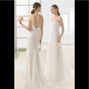 Rosa Clara Beaded wedding dress Ugo
